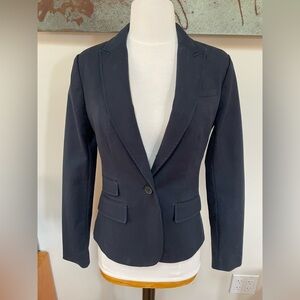 Banana Republic Women's Slim Fit Navy Blazer